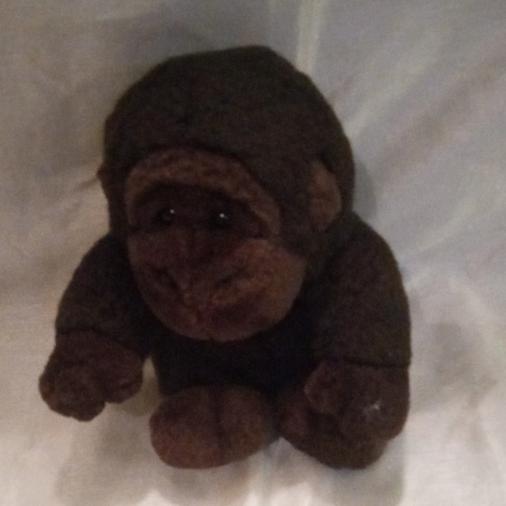 FAO Schwarz Brown Stuffed Gorilla
